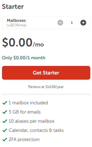 Buy Custom Email